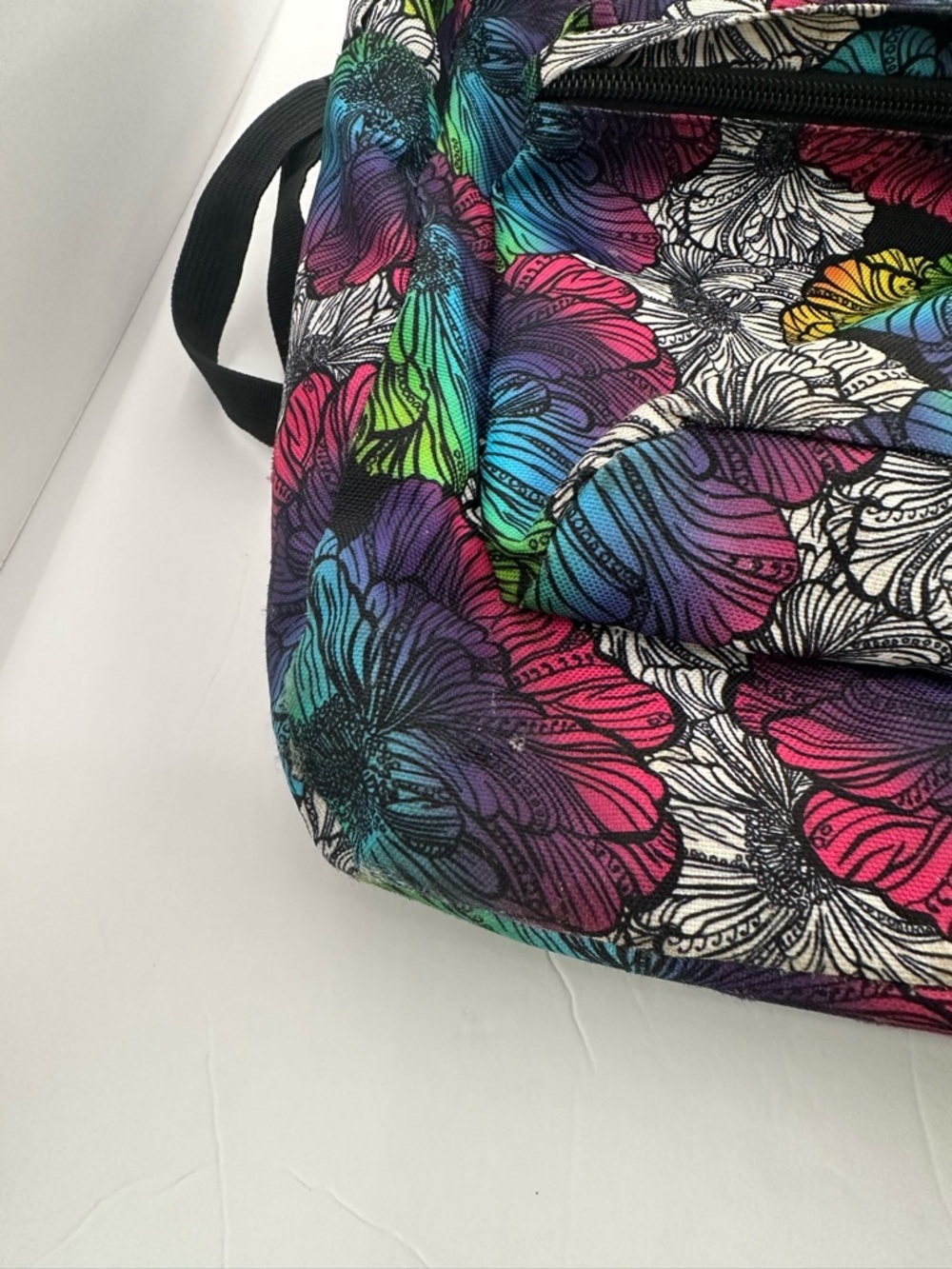 Jansport Rainbow Floral Backpack with Multicolor Blooms - Picture 5 of 10